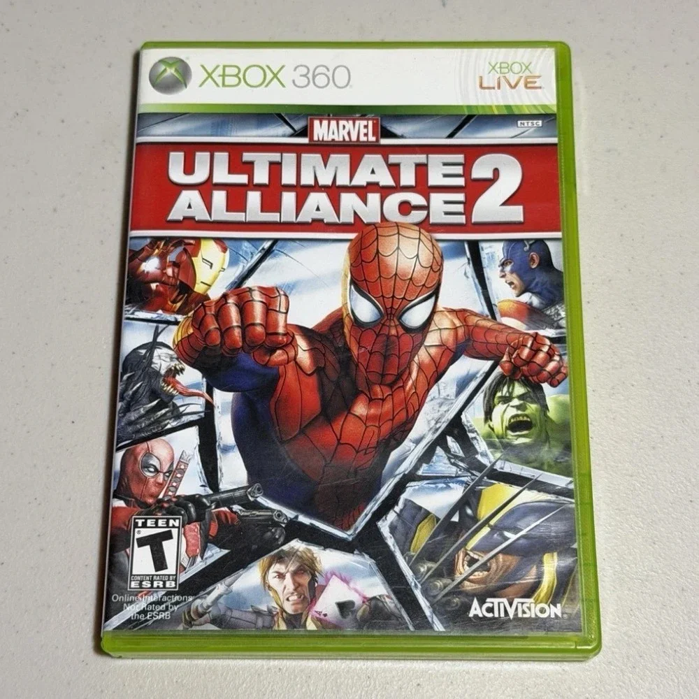 Marvel Ultimate Alliance 2 Xbox 360 Activision Marvel RPG Game CIB